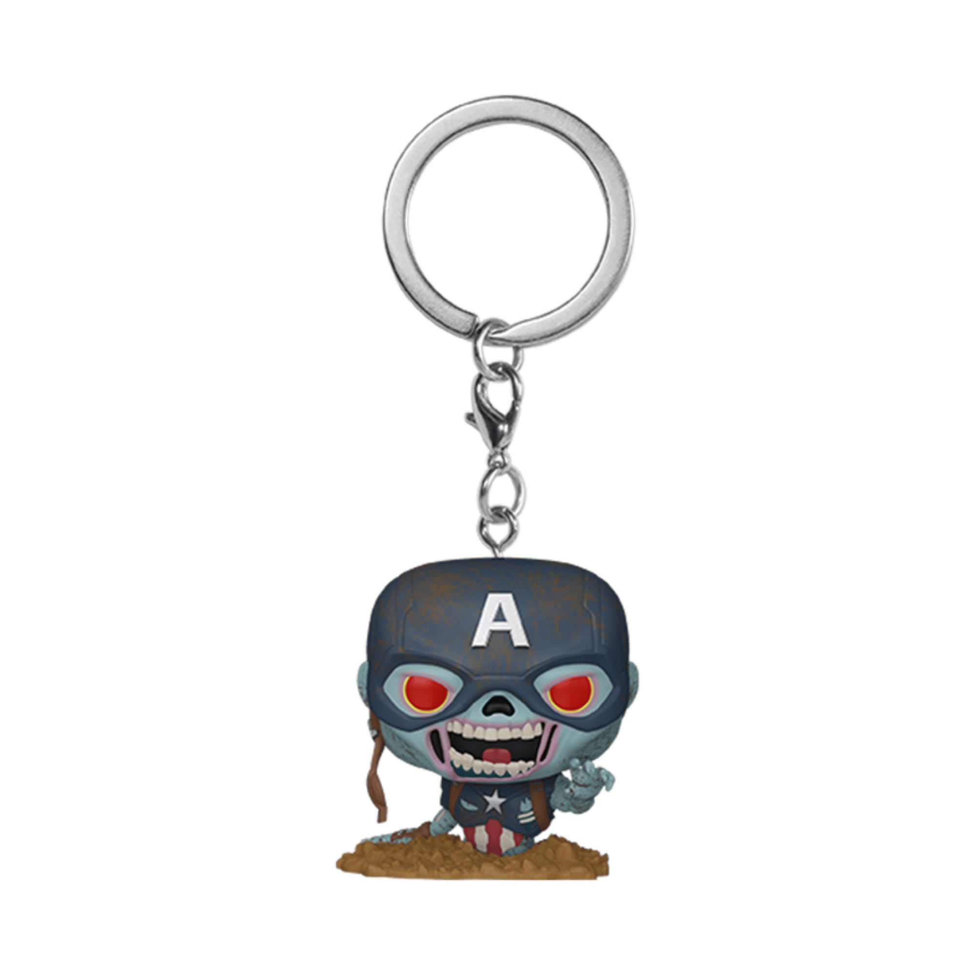 Funko® Pocket Pop! Zombie Captain America Keychain