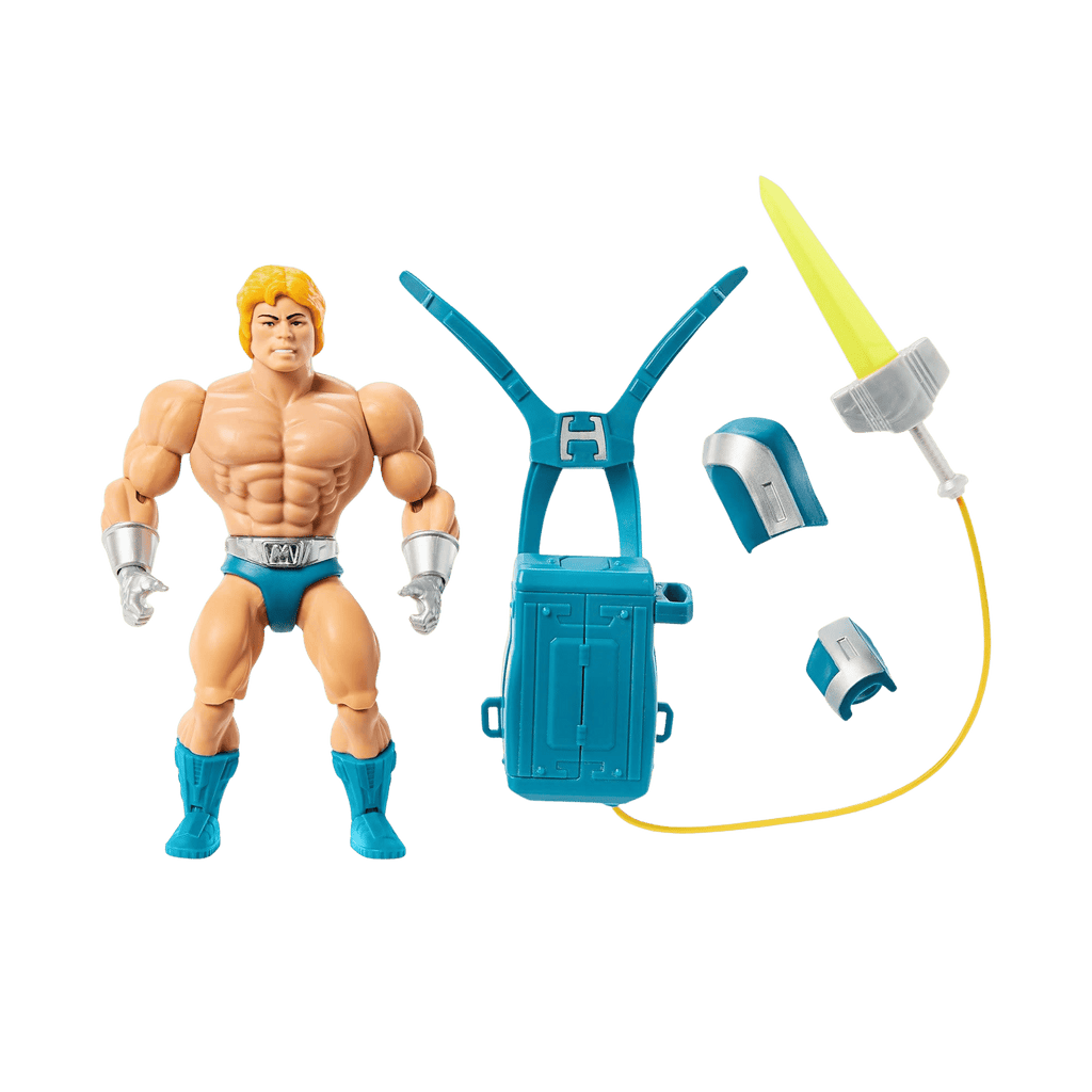 MOTU Origins Deluxe Laser Power He-Man Action Figure