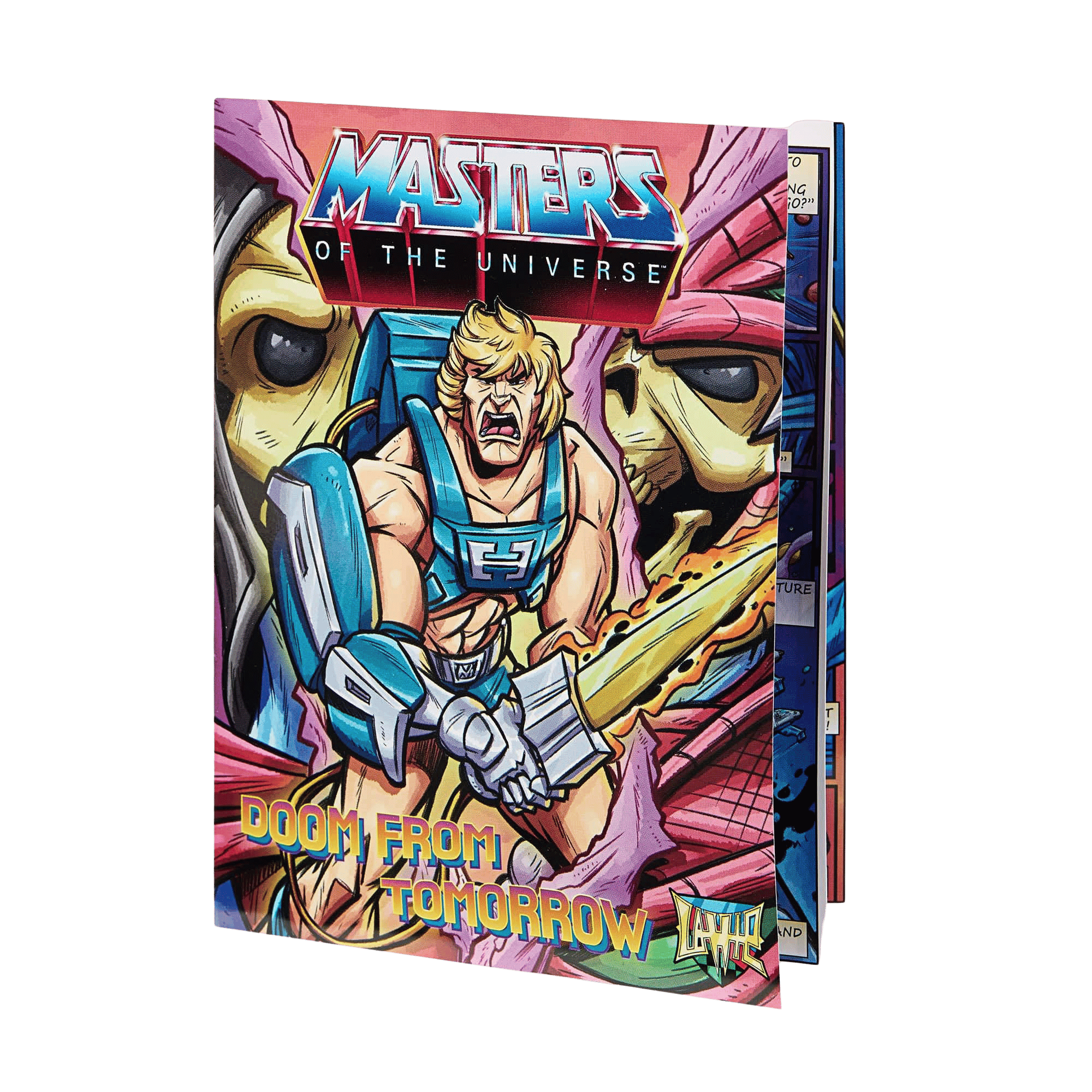 MOTU Origins Deluxe Laser Power He-Man Action Figure