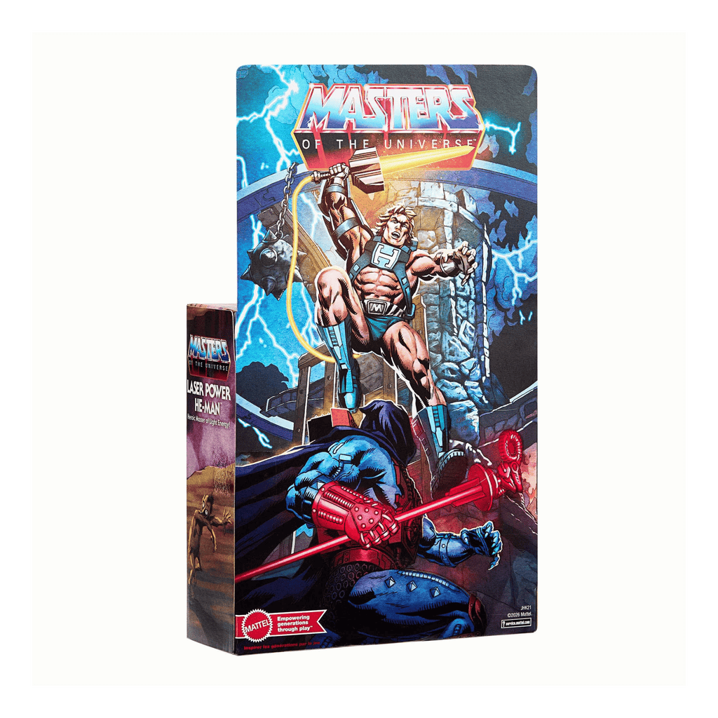 MOTU Origins Deluxe Laser Power He-Man Action Figure
