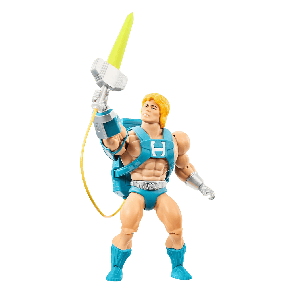 MOTU Origins Deluxe Laser Power He-Man Action Figure