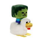 8" Minecraft Zombie Chicken Jockey Plush