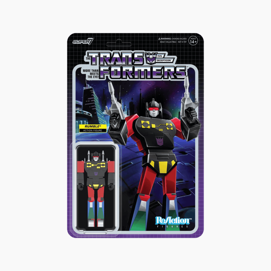Super7 Reaction+ Rumble (Red) Action Figure