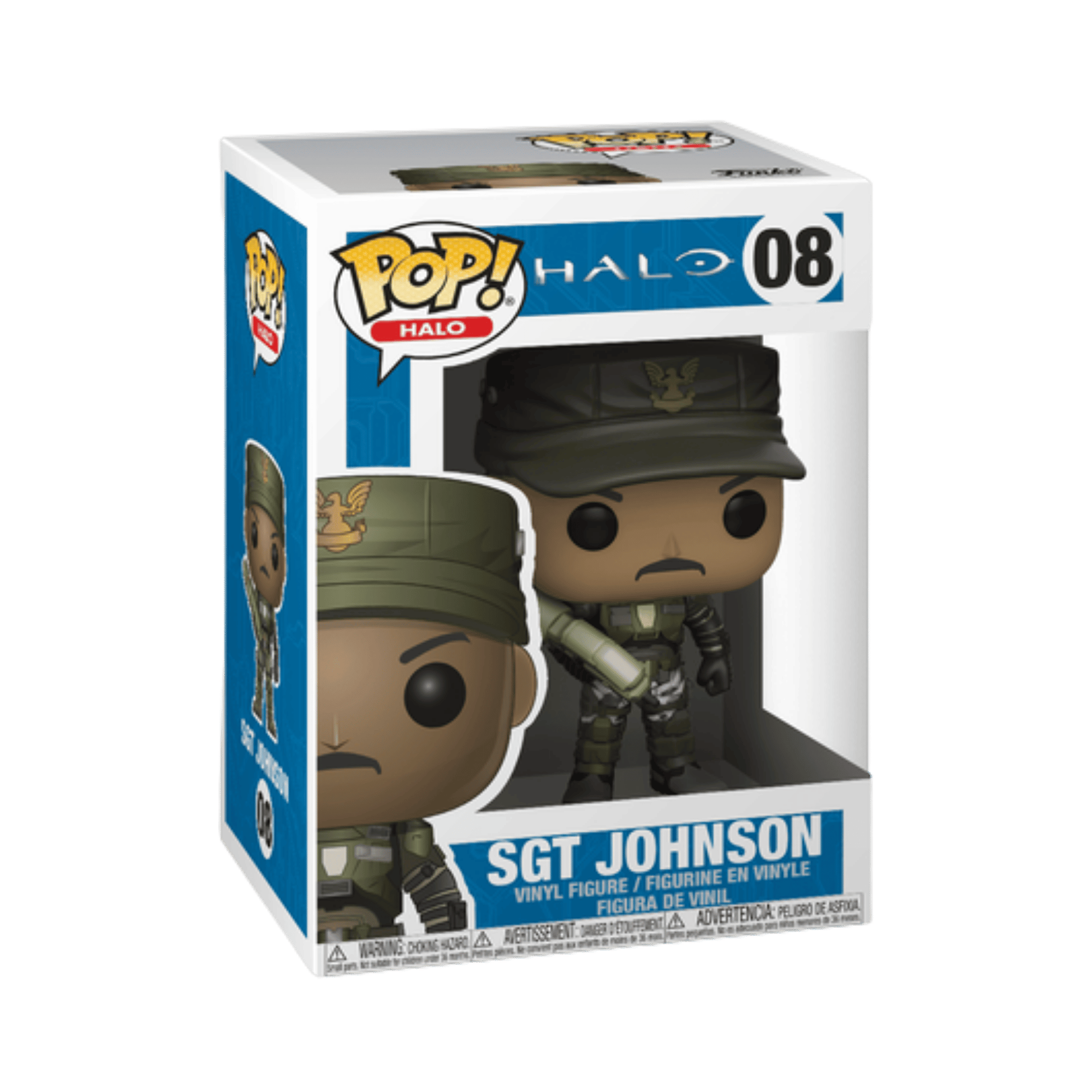 Funko® Pop! Halo Sgt. Johnson #08