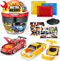 Speed Heroes (Red) by Zuru, 20+ Surprises, Build your own Car, Two Bodies, Lights & Sounds, Slime
